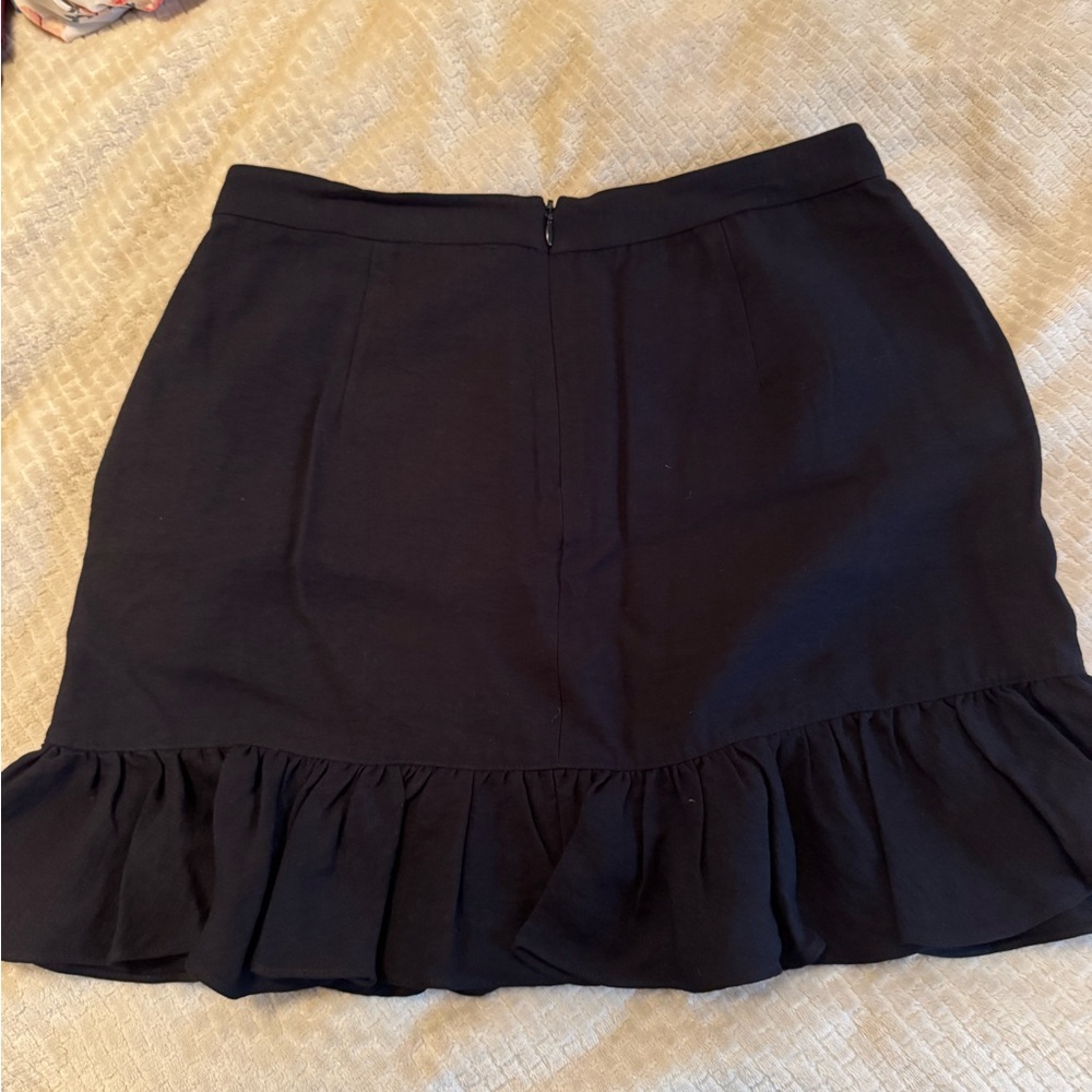 1. State Black Ruffle Mini Skirt - Picture 2 of 4